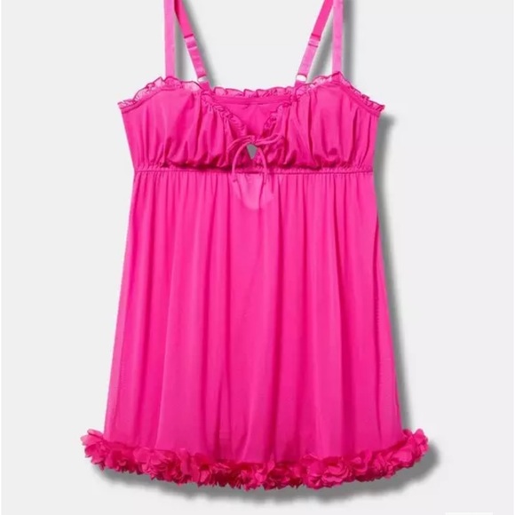 Torrid Overt Innocence Wireless Babydoll NWOT size 2 - Picture 4 of 9